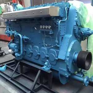 해양 발전기 300kw 정격 전력 350Hp 해양 디젤 엔진 보트 용 100% 구리 해양 교류 발전기 - Product Image 6