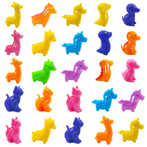 Pulsera de Dibujos Animados de TPR con Múltiples Animales, Dinosaurio, Unicornio 3D, Elástica, Sensorial, Antiestrés, Juguete para Niños - Product Image 2