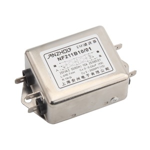 Filtre EMI Anzhou NF211B10/01 10A 250VAC pour la réduction du bruit dans les systèmes électriques - Product Image 1
