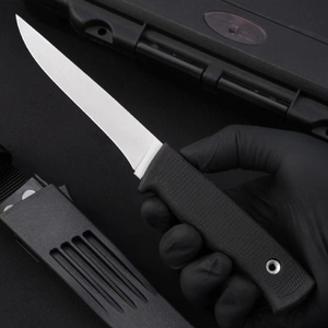 Cuchillo sueco para exteriores multifuncional de alta dureza para supervivencia en la naturaleza, autodefensa, portátil, para el hogar, para acampar, cuchillo afilado. - Product Image 4