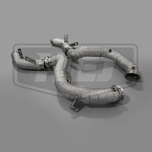 Pour Mercedes Benz <span class=keywords><strong>AMG</strong></span> GT63 GT63S 4.0T 2019-2023, Downpipe d'échappement racing isolé en SUS304, libère de la <span class=keywords><strong>puissance</strong></span> - Product Image 5