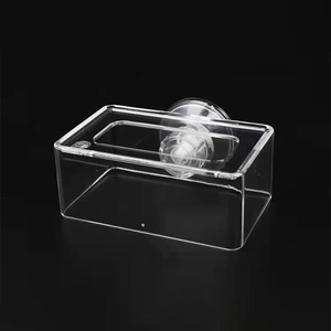 Anneau acrylique pour alimentation à point fixe Mangeoire anti-dérive pour poisson d'ornement et tortue Accessoire d'aquarium alimentaire - Product Image 2