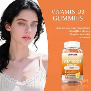 Vitamina D3 5000 UI 125mcg in Gommose, Integratore per il Sistema Immunitario per Adulti e Bambini - Product Image 5