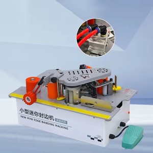 Portable 1200W Double Side Gluing Bench Type Edge Banding Machine for Wood Based Panels for Woodworking Edges - Product Image 3
