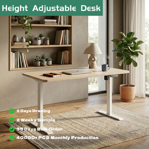 <span class=keywords><strong>Bureau</strong></span> assis-debout électrique réglable <span class=keywords><strong>en</strong></span> hauteur, table réglable <span class=keywords><strong>en</strong></span> hauteur pour <span class=keywords><strong>bureau</strong></span> intelligent, <span class=keywords><strong>bureau</strong></span> d'ordinateur - Product Image 2