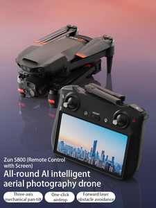 Cqznrc S800 Drone 4K 3 Trục Gimbal tránh chướng ngại vật 6km Truyền Kỹ thuật số chống rung máy ảnh từ xa với màn hình tầm nhìn ban đêm - Product Image 2