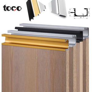 Toco Verborgen Keukenkast G Knoppen En Pull Schuifdeur Multipoint Handvatten Voor Witte Meubels - Product Image 2