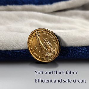 Winter Electric Warming Blanket Fleece <strong>Heated</strong> <strong>Throw</strong> <strong>for</strong> Body Warmer Hot <strong>Sale</strong> 110V LED Auto American Technics Power - Product Image 6