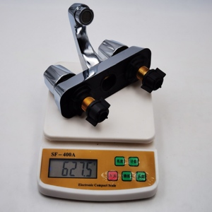 Chất Lượng Cao Chrome Mạ Nam Mỹ Phong Cách 4 Inch Chìm Mixer Đôi Xử Lý Vòi Cho Phòng Tắm Lưu Vực - Product Image 6