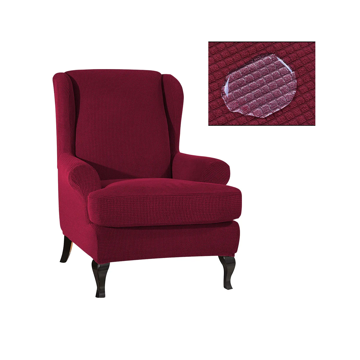 Современный простой классический растягивающийся полноразмерный табурет с тигром откидной стул для отдыха водонепроницаемый Одноместный стул с крылом для дивана