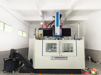Centre d'usinage CNC 4 et 5 axes avec contrôleur SYNTEC, fraisage vertical 5 axes, portique CNC, broche BT50, conique 10%, 10% de réduction