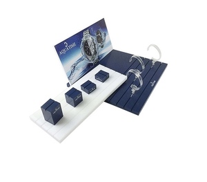 Nouveau design personnalisé excellente qualité montre présentoir compteur bois montre présentoirs pour montre magasin - Product Image 6