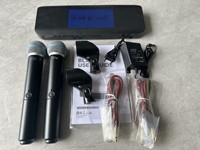 Système vocal numérique sans fil double canal BLX288 de haute qualité avec deux microphones portatifs PG58/BETA58A, XLR, suppression du bruit