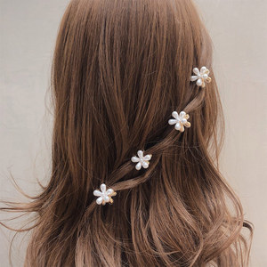 Super Fairy Hair Claw Clips Mujeres Small Rose Flowers Metal Mini Cute Hair Clips Niñas Exquisito Peinado Niños Accesorios para el cabello - Product Image 3