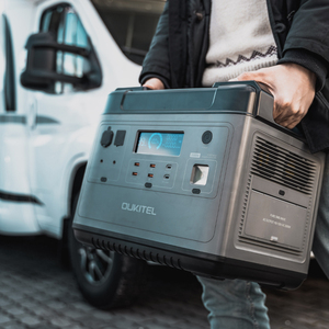 Generador Solar Portátil P2001E AC 2000W de Gran Capacidad, Batería LiFePo4 de 2000Wh, Estación de Energía para Hogar, Exteriores y Camping - Product Image 1