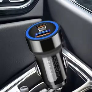 PD 30W QC 30W Dual Port Car Charger Adapter USB 30W Type-C 30W 60W Cigarette Lighter Super Quick Car Phone Charger - Product Image 6