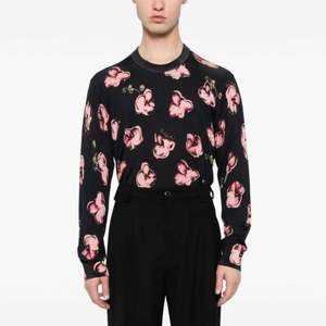 Veste décontractée en laine à manches longues et col rond personnalisée de haute qualité avec imprimé veste d'extérieur pull - Product Image 1