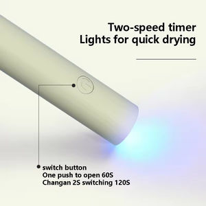 Lampe UV portable pour la maison et les voyages, outil de nail art, lampe de séchage pour ongles 3W, mini lampe UV LED pour la polymérisation du gel à ongles - Product Image 2
