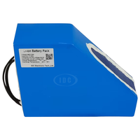Batterie li-ion triangle personnalisée en usine 48v 17.5ah 24v 36v 52v 60v 48v 20ah batterie triangle 48v 1500w batterie ebike