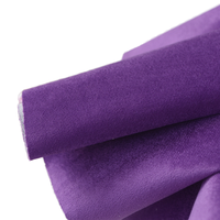 Tissu de canapé en velours en peluche, tapisserie en velours hollandais pour canapé, 320g/m2