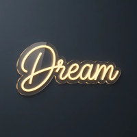 1 Pièce Enseigne Néon LED Personnalisée en Acrylique pour Logos d'Entreprises