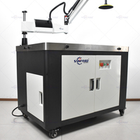 Machine de polissage et de finition des surfaces métalliques pour centre d'usinage