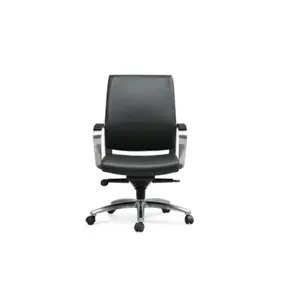 Medium Back Ergonomic Microfiber PU Leather Chair P-752 Adjustable Revolving Executive Director High Quality Home Office Chair