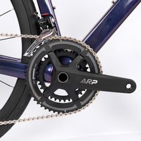 Aero Carbon Rennrad mit Flachlenker STEALTHpro 24-Gang RS A12 Hydraulische Scheibenbremse Interne Kabelführung 700C Leichtgewicht