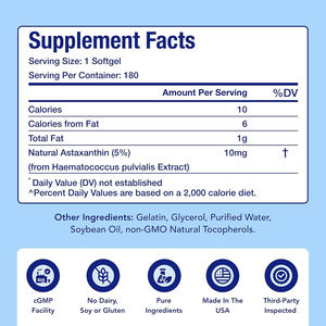 Cápsulas blandas de astaxantina natural privada de alta calidad, antioxidante, que refuerzan la inmunidad y mejoran la apariencia de la piel. - Product Image 2