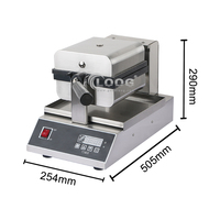 Machine à gaufres électriques avec écran tactile, pouces, vente en gros, appareil de fabrication de snacks pour hôtel, Restaurant, Commercial, prix de gros