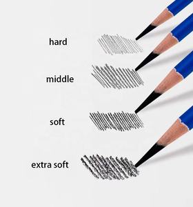 Lápiz de Carbón <span class=keywords><strong>PICASSO</strong></span> para Dibujo Artístico, Madera Negra, Suave/Duro/Medio/Extra Suave - Product Image 3