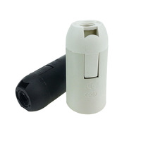E27 E26 support de douille de lumière en plastique accessoires de support de lampe électrique pour lampe