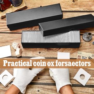 Nouvelle arrivée, boîte d'emballage cadeau en carton noir de haute qualité avec base et couvercle pour l'emballage de stylos de bonne qualité, rangement de colliers - Product Image 6