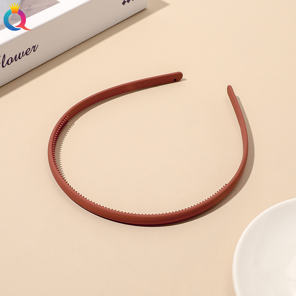 Morandi hair hoop-orange