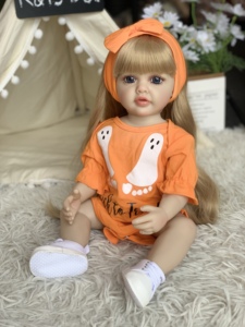 자동차 18 "팻 3 다시 태어난 인형 잭 석고 티파니 부품 폴란드어 블랭크 가죽 액션 인디언 다시 태어난 인형 - Product Image 5