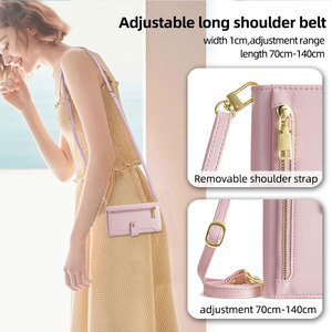 Étui <span class=keywords><strong>portefeuille</strong></span> en cuir 2026 avec sangle pour téléphone portable <span class=keywords><strong>Honor</strong></span>, sacoche bandoulière pour <span class=keywords><strong>Honor</strong></span> 80 70 60 Magic 6 5 4 Pro - Product Image 6