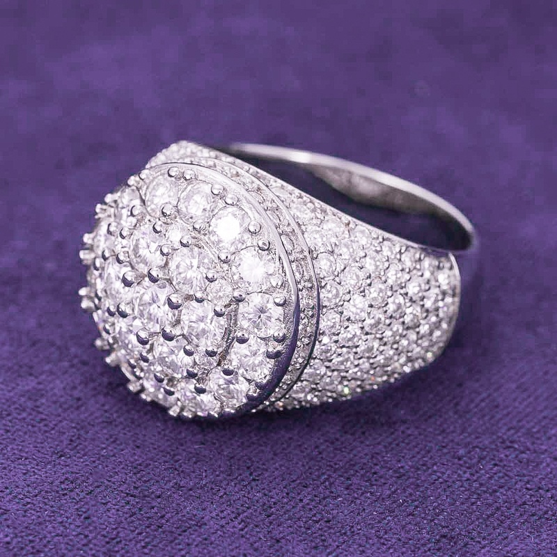 Hip Hop 8MM GRA Iced Out