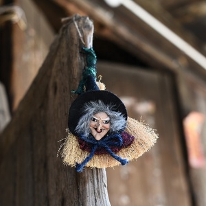 Halloween Witch Broom Pendant String Fabricantes Venda para Outdoor Halloween Party Decorações - Product Image 4