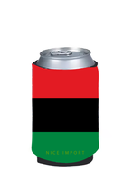 Manchon isolant réutilisable en néoprène pour tasse, motif drapeau de Kosrae, idéal pour canettes de bière ou de cola glacé, pour boissons froides