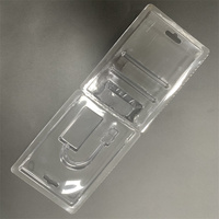 Boîtes d'emballage en plastique PP transparent écologiques avec couvercle rabattable pour connecteurs de câbles de données et emballage de produits électroniques