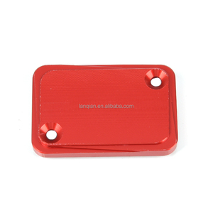 Para <span class=keywords><strong>CFMOTO</strong></span> CF MOTO 450SR <span class=keywords><strong>450</strong></span> <span class=keywords><strong>SR</strong></span> 2022 2023 2024, Cubierta Protectora de Aluminio para Depósito de Líquido de Frenos y Embrague Trasero de Motocicleta - Product Image 2