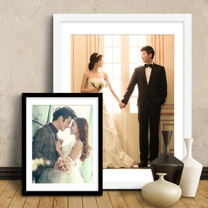 Marco <span class=keywords><strong>de</strong></span> Fotos Hecho a Mano <span class=keywords><strong>de</strong></span> Madera MDF A4 con Acabado Mate, para Montar en la Pared o Exhibir sobre una Mesa - Product Image 2