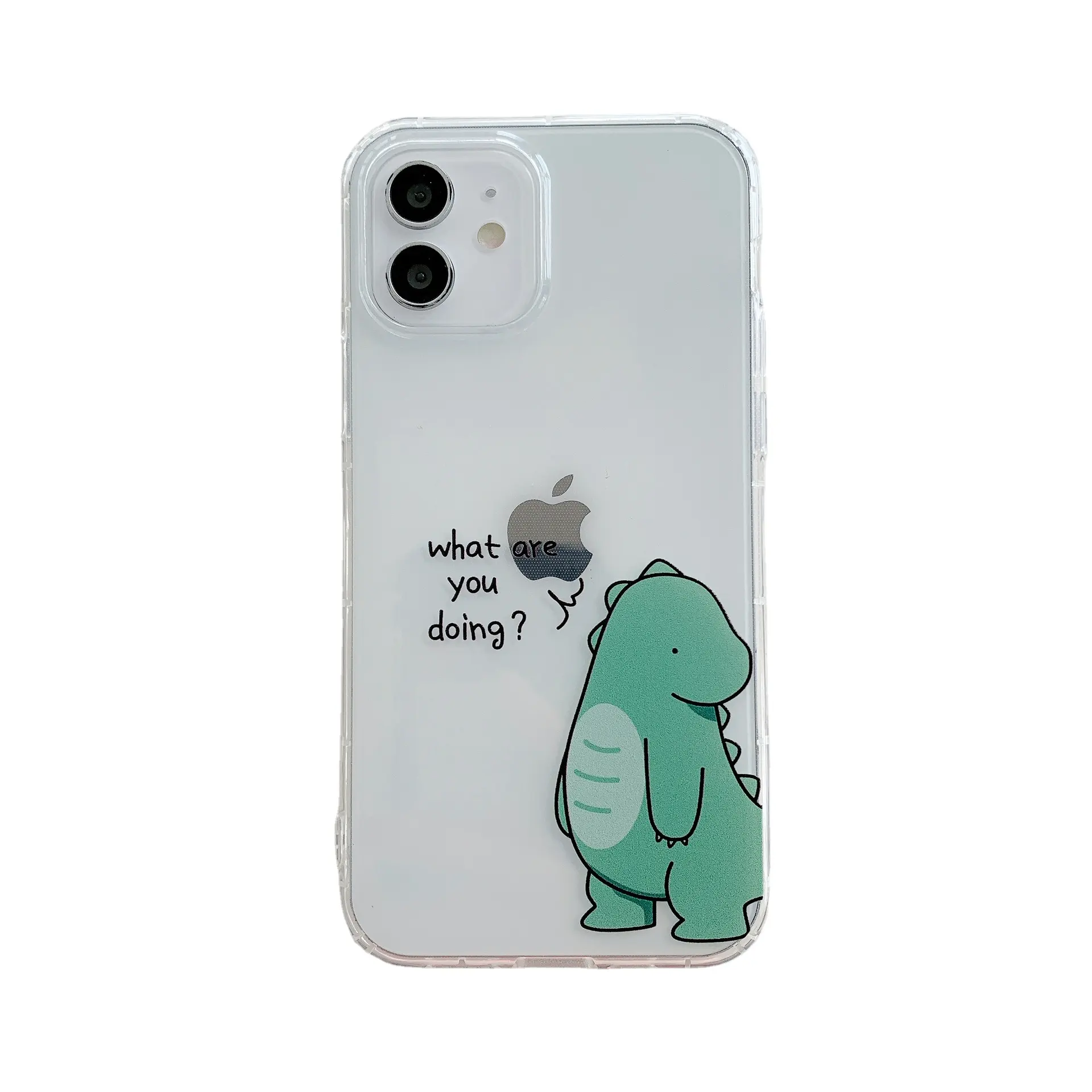 cute cartoon animal funny clear tpu couples dinosaur for iphone 14 pro max phone case for iphone 14 pro