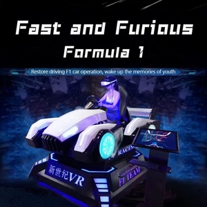 เครื่องเกมแข่งรถ 4DOF 3D 9D พร้อมพวงมาลัย G29 และขาตั้งสำหรับ PS4/Xbox รองรับการจำลองการขับขี่ - Product Image 1