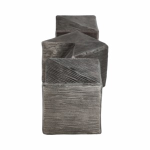 Scultura in Metallo per Arredamento Casa, Statua Geometrica in Alluminio, Ornamento Moderno per Mensole e Tavolini da Caffè - Product Image 5