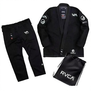 Kimono de Jiu-Jitsu Brésilien (BJJ) Shoyorol RTS de haute qualité 460 g/m² pour adulte, noir, 100 % coton, durable, respirant, lavé à l'avant - Product Image 3
