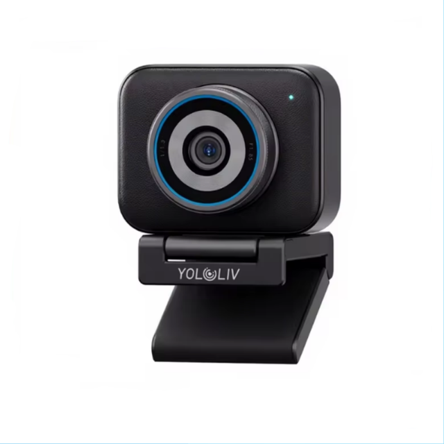 YOLOLIV YoloCam S3 AI-Powered 4K Live Streaming Webcam, Large 1/1.3" CMOS Sensor, HDR Support, up to 4K30 or 1080p60 Video