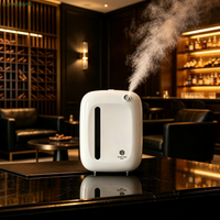 Diffuseur de parfum intelligent LUXAROMES G501 pour la maison, le salon, la chambre, le bureau, le spa, avec application WiFi, sans eau, 400 ml, 900 m3, 1,6 g/h, montage mural