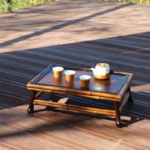 <b>Bamboo</b> Craft Small Tea <b>Table</b> Outdoor Durable Asian Style Tatami <b>Table</b> - Product Image 1