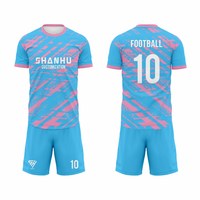 Reversible, bequeme, schnell trocknende Fußballjacken, -hosen, -shorts und -oberteile für Jungen, Damen und Übergrößen, Sublimations-Sportbekleidung